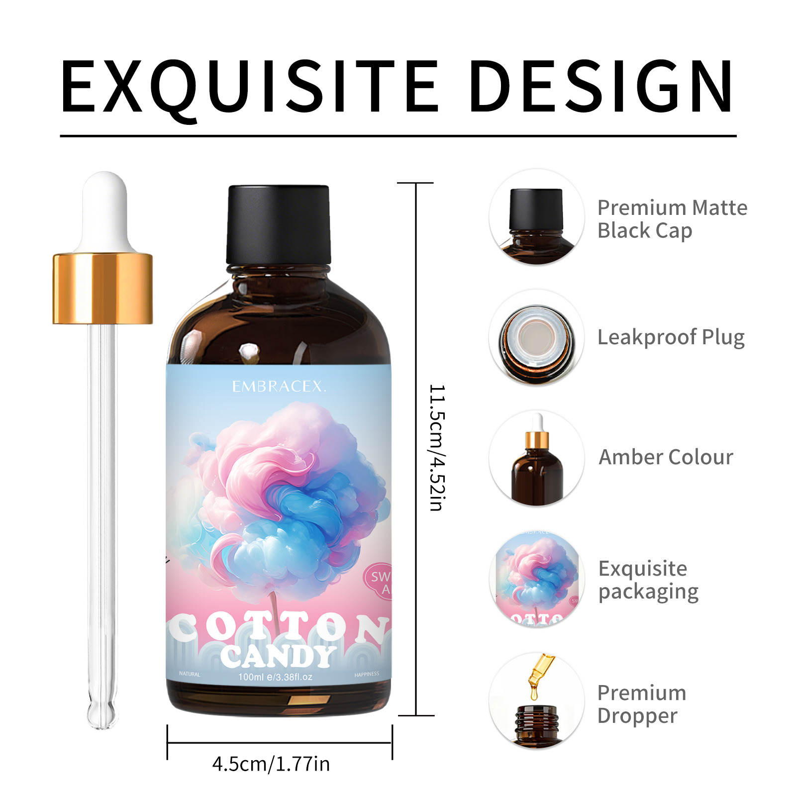 100ml Suikerwafel Geur Oliën D - Perfume Fragrance Oil recensie en prijs