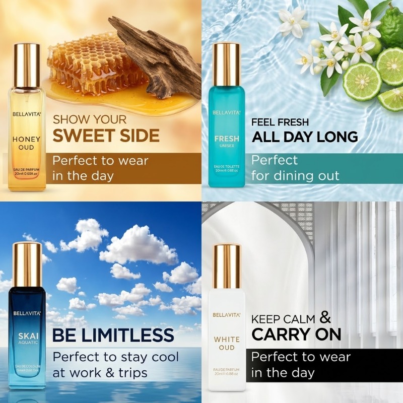 20MLx4 Unisex Mini Parfumset E - The Collection Perfume Fragrance recensie en prijs